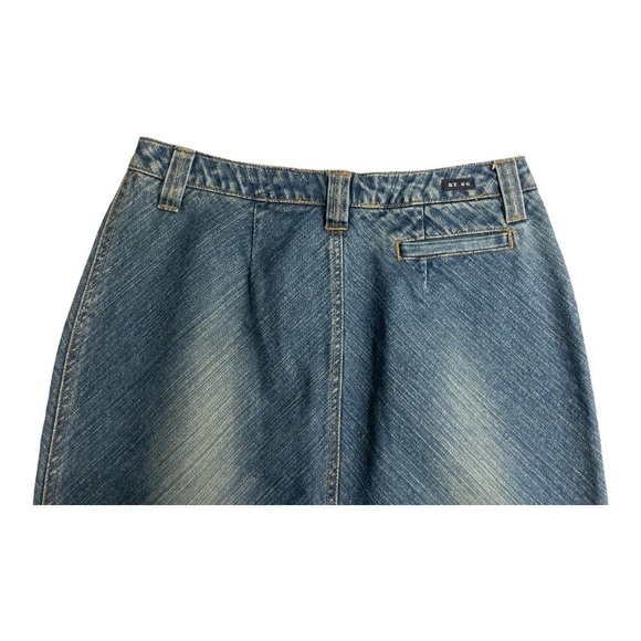 Vintage Route 66 Denim Skirt Y2K size 4 - Picture 4 of 8